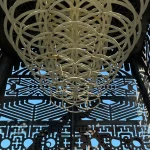 A picture inside former Burning Man installation accompanies my page Silicon Valley Couples therapy